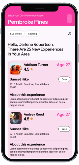 Hosts Create Dates